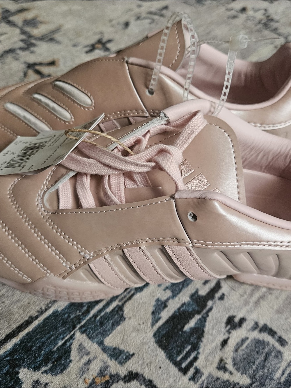 adidas Taekwondo Mei Elite Athletic Shoes - Light Pink - Picture 2 of 6